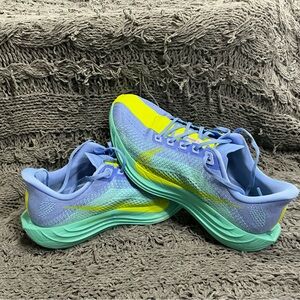 Nike Women's Blue and Yellow Pegasus Shoes